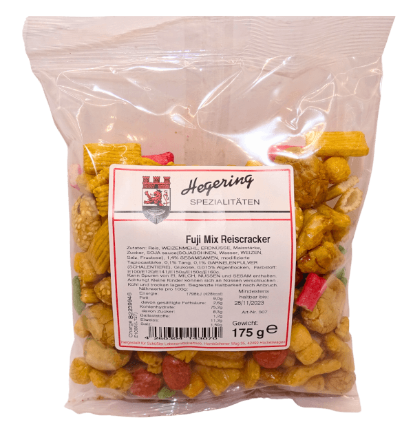 Schüssler Spezialitäten Snackartikel Fuji Mix Reiscracker